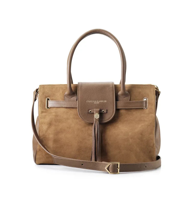 Fairfax and Favor Windsor Bag Tan